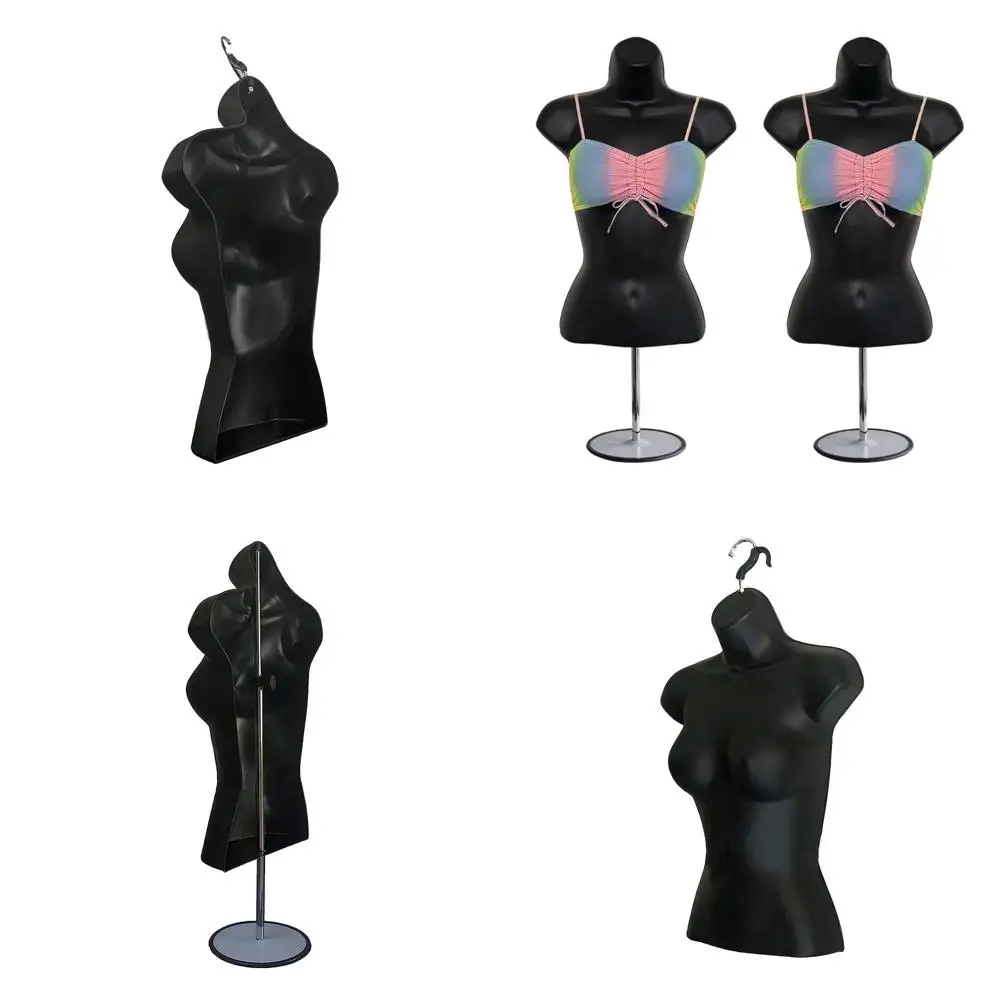 

Манекен с полой спинкой и металлической подставкой, размер S-M, для демонстрации футболок и одежды