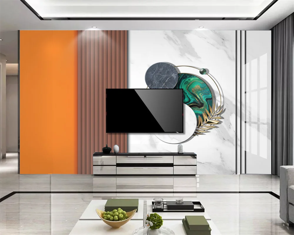 

Beibehang на заказ современные новые скандинавские ручная роспись искусства геометрический интерьер фон обои papel de parede papier peint