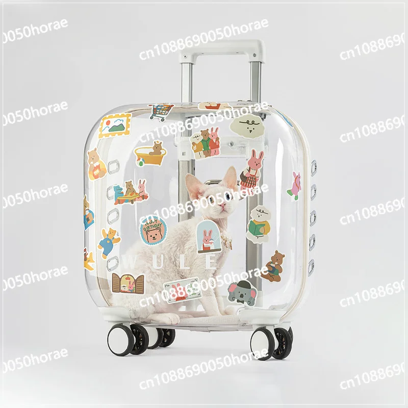 Cat Bag, Outdoor Portable Space Capsule, Pet Backpack, Medium-sized Suitcase, General Pet Supplies