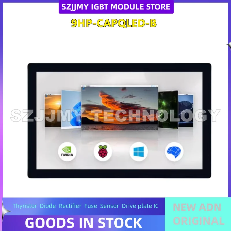 Raspberry Pi 5/4/NVIDIA 9-inch QLED quantum dot touch screen HDMI high-definition display universal screen