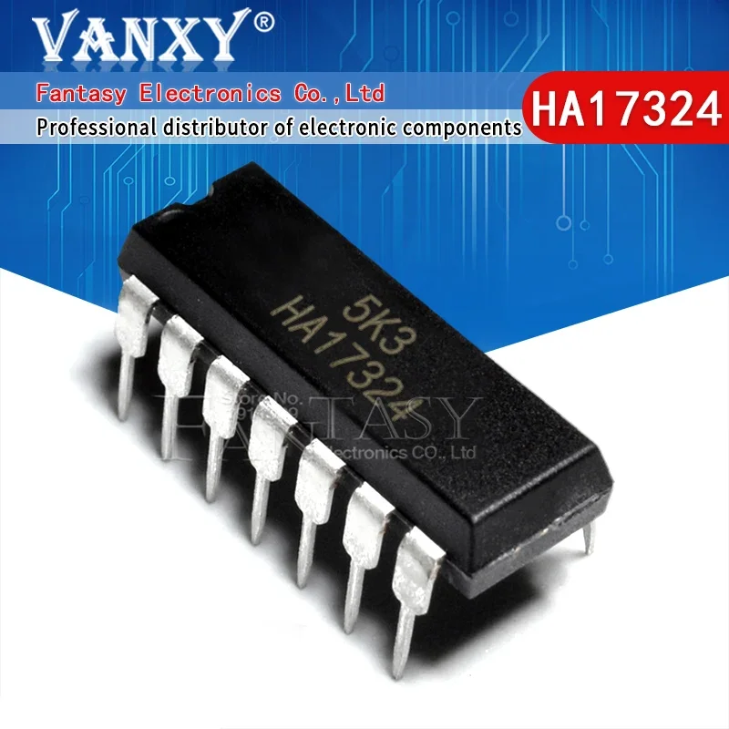 10pcs HA17324 SOP14 HA17324A DIP-14 HA17324ARP SOP 324ARP SOP-14 HA17324ARPEL