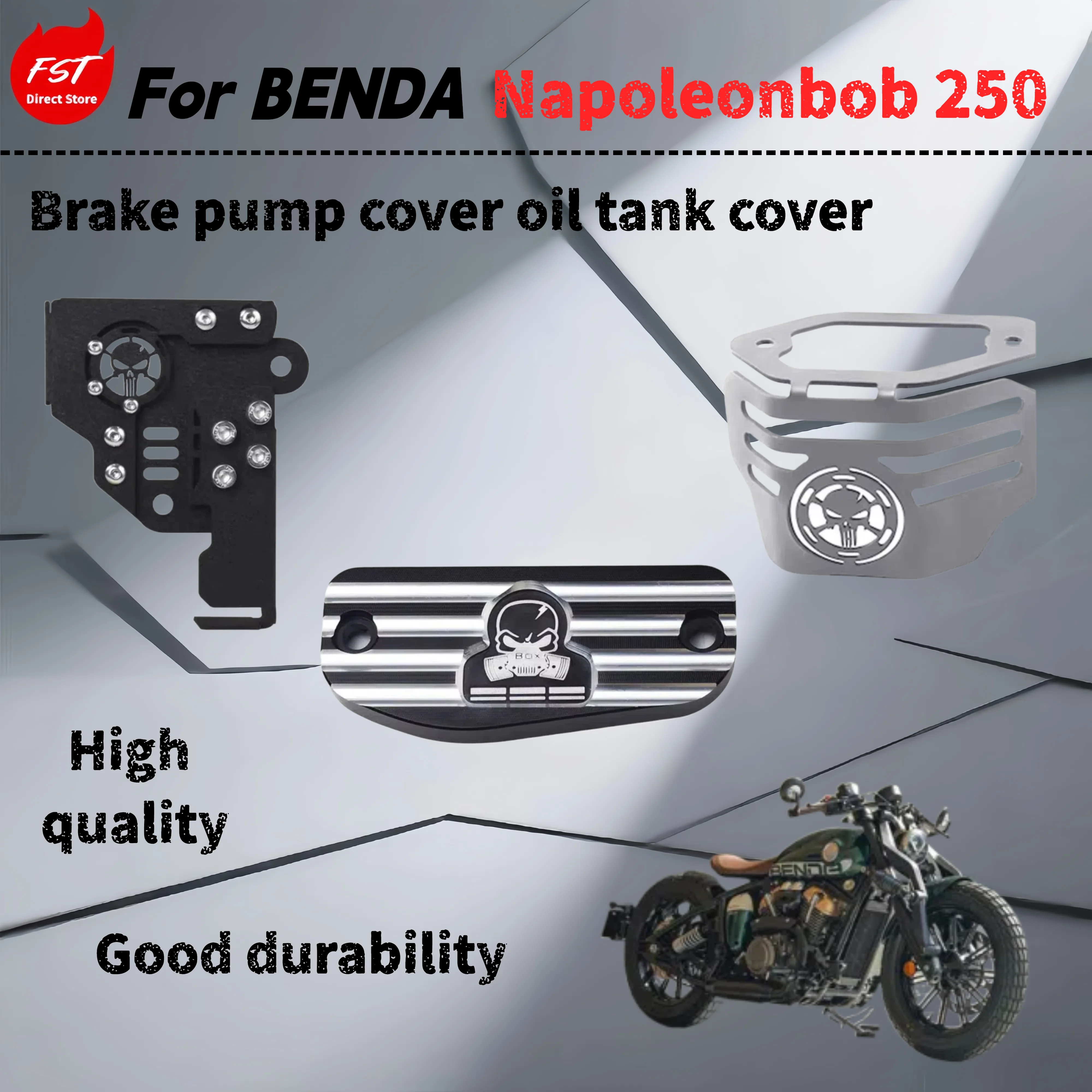 

For Benda Napoleonbob 250 retrofit upper brake pump cover under oil potter trim cover fittings