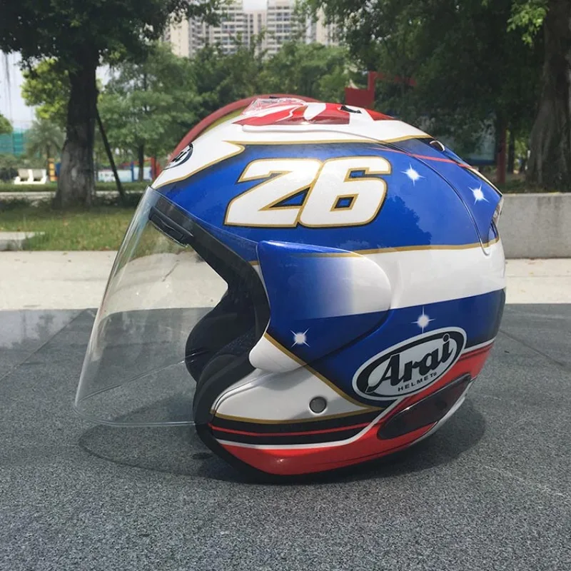 Motorcycle Helmet Open Face 3/4 Helmet SZ-Ram 3 Royal Guard No.26 Cycling Dirt Racing Motorcycle Kart Protective Helmet Capacete