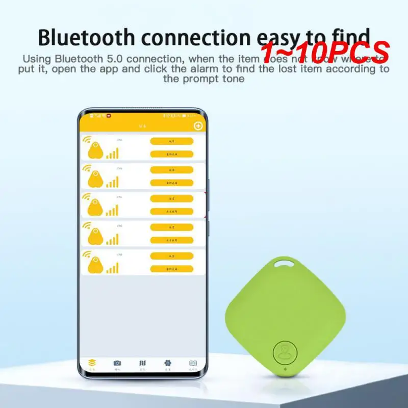 1~10PCS Mini Smart GPS 4.0 Loss Prevention Device Cat Dog Pet Loss Tracker Wallet Key Location Find Youpin