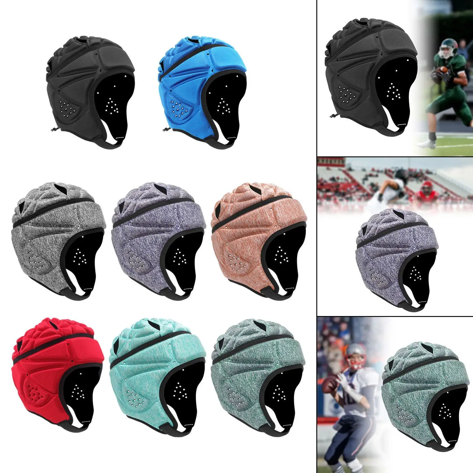 Rugby Helmet Soft A… - image