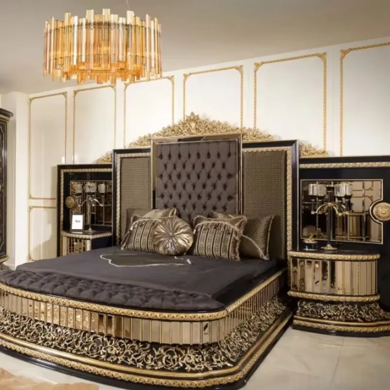 Home Furniture and Nice Bed Room Furniture Full Set,royal It