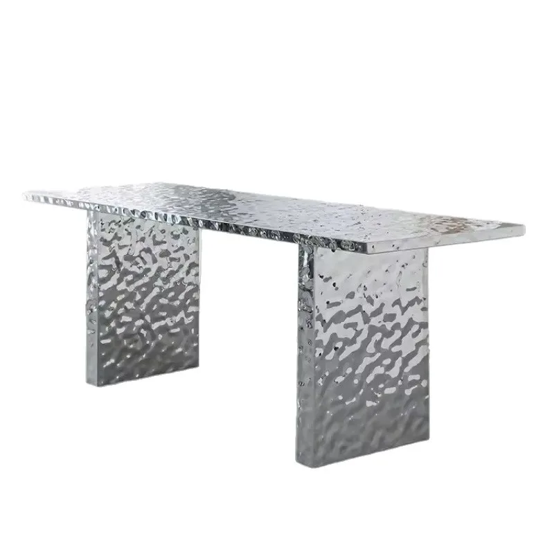 

Nakajima display stand, water table mirror water ripple stainless steel bag display stand in the middle of the table