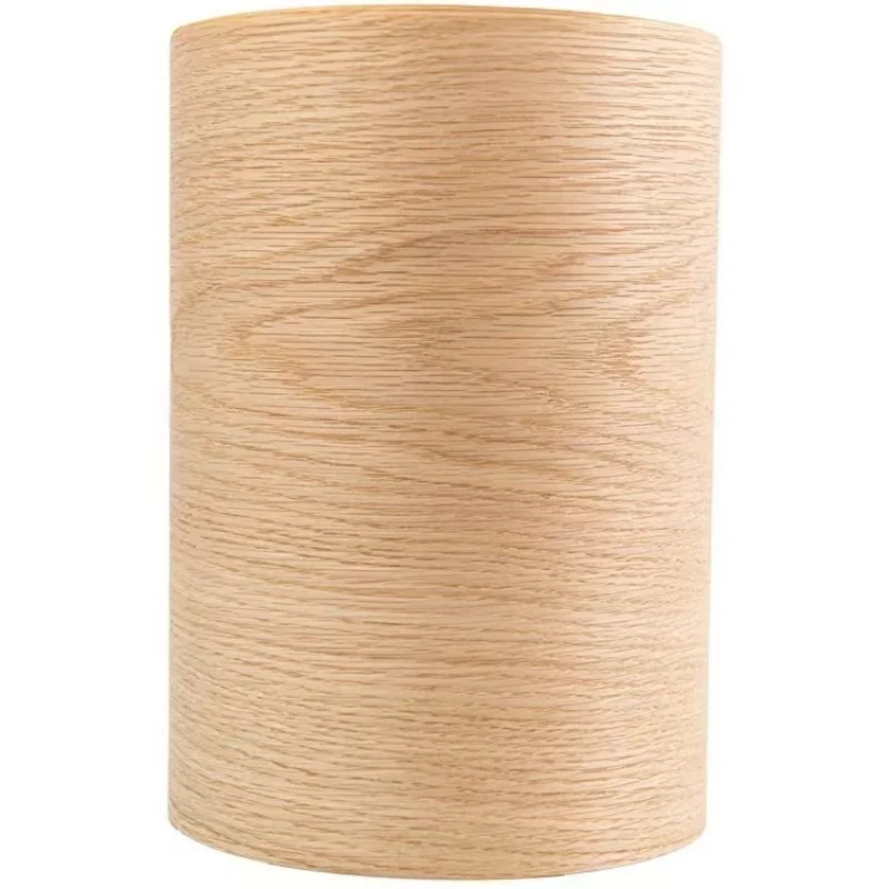 

Wood Veneer roll Natural White Oak Wood Veneer Furniture Decorative Surface 20x250cm T0.2mm