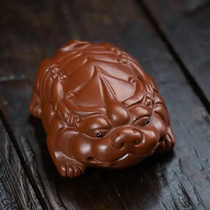 Tea Pet  Ornament Sculpture Handmade Wealth-attracting Tea Insect Tea Tray Accessories Чайные украшения  