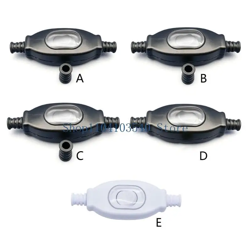 02DC Waterproof Double Cut Off Switches 2 Pin 6Mm 7Mm 8Mm Wire Diameter For Lamp And Electrical Appliances In Harsh Environment
