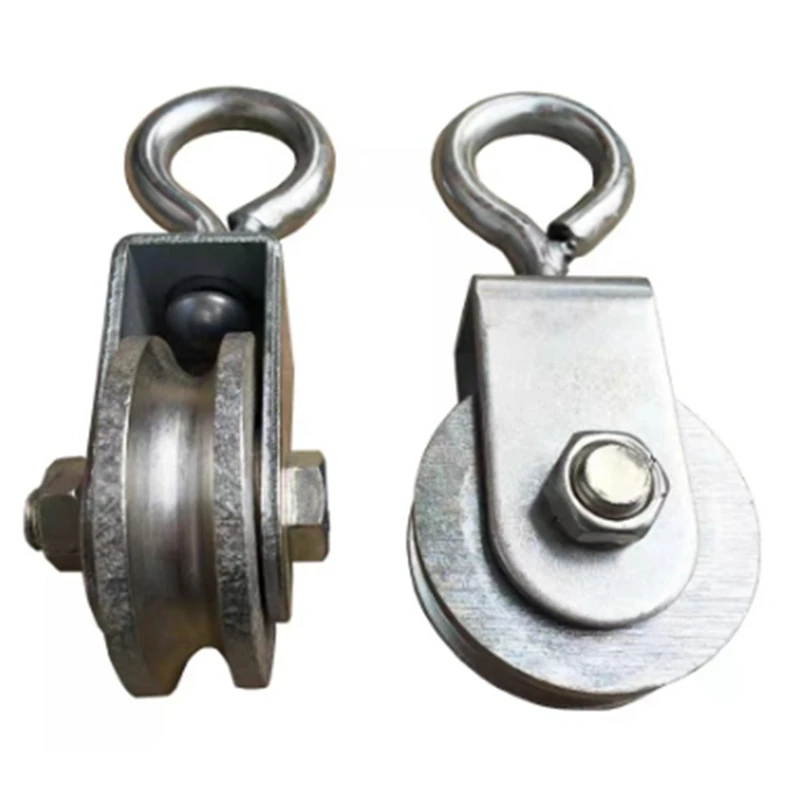 VEHO-1 PC Cable Pulley Rotation Traction Wheel Stainless Steel Swivel Pulley Block