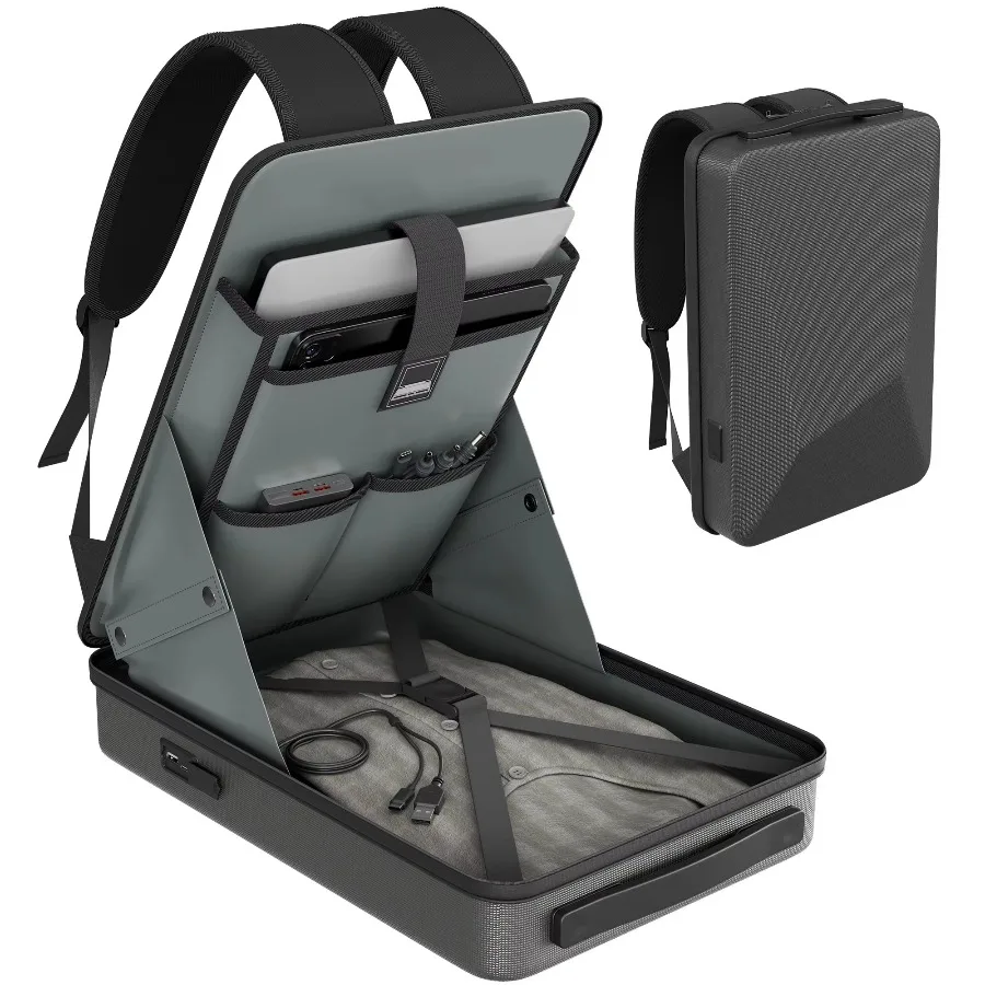 Mini Bag Backpack with Bracket Power Adapter - Accessories Anti-theft Outdoor Travel Bag