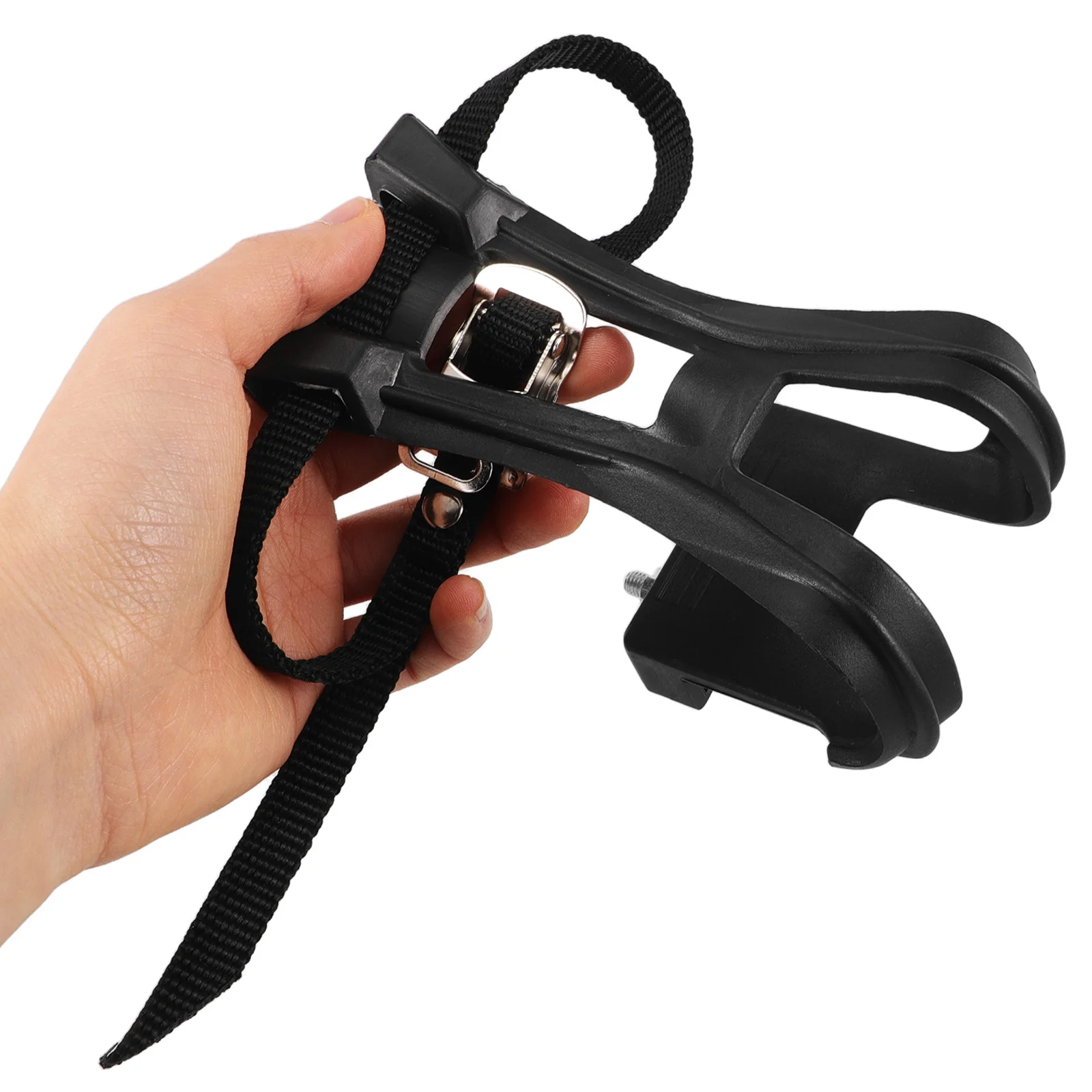 

4Pcs Elastic Pedal Straps Cycling Toe Clips Cage Adjustable Universal Replacement Foot Pedal Straps for Bikes Toe Strap Cycling