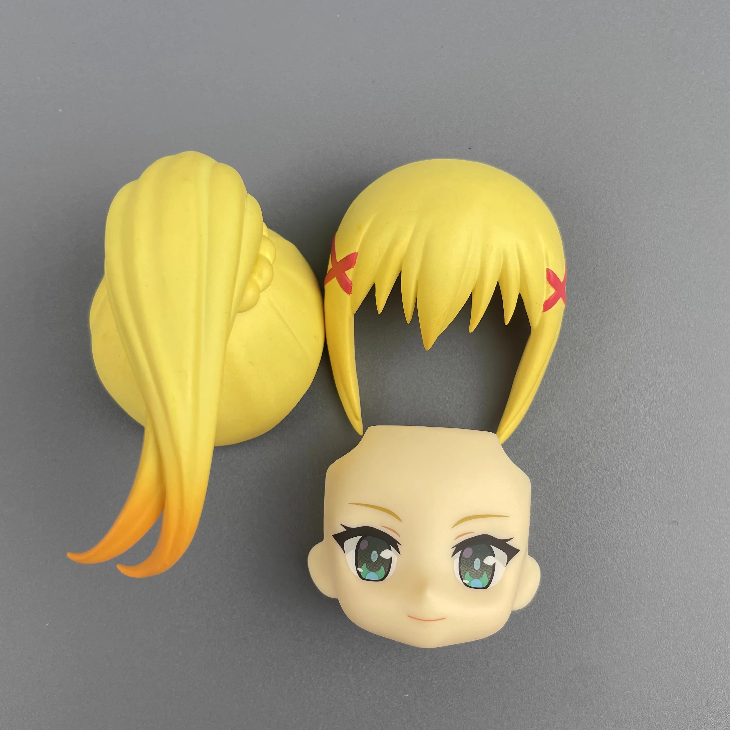 Ob11 GSC DOLL Clay white model hair  doll accessories