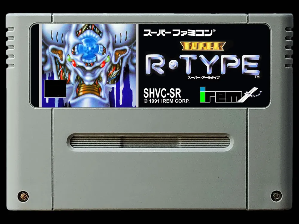 

game cards : SUPER R-TYPE ( Japanese NTSC Version!! )