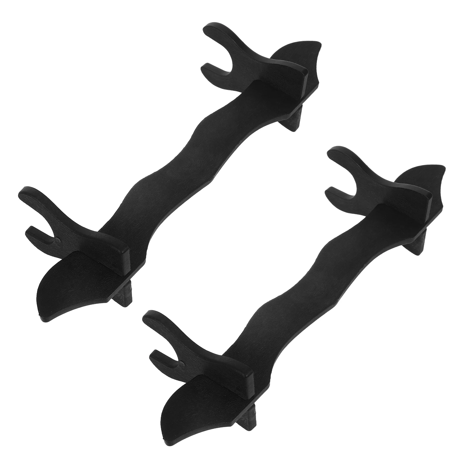2 Pcs Display Stand Small Sword Floor Desktop Holder for Displaying Geometry