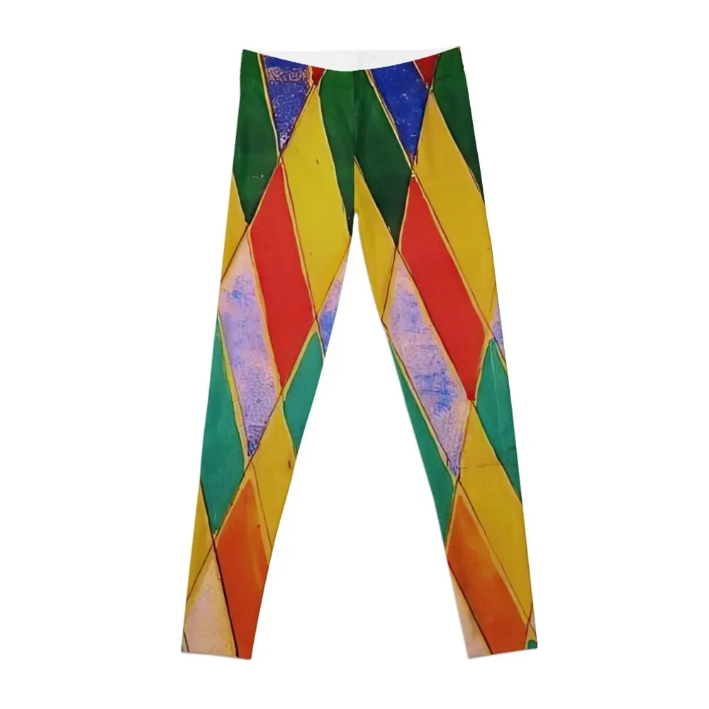 

iridescent compenetration - Giacomo Balla Leggings high waist sport legging exercise clothing for Womens Leggings