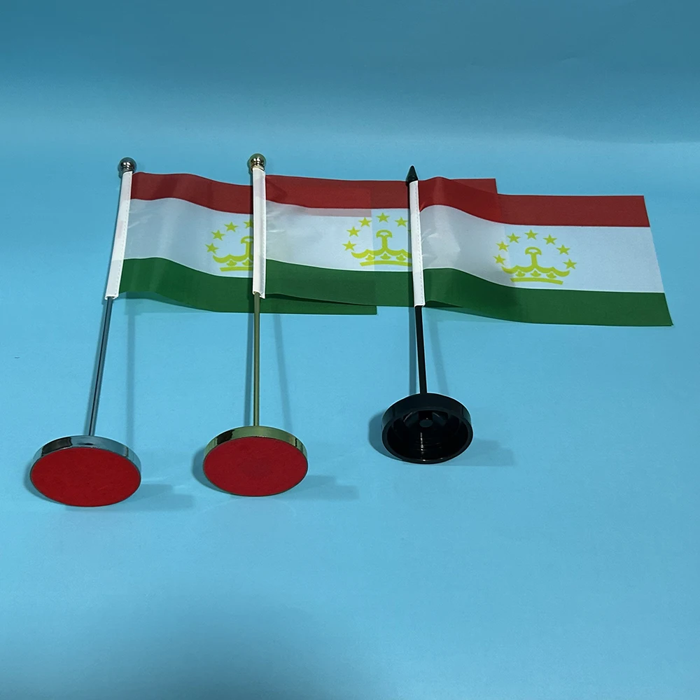 Aliexpress Flags SKY FLAG Office Desk Flag Of Tajikistan flag 14x21cm polyester ...