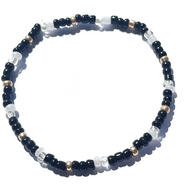 Kpop Stray Group Felix Lee Know MinHo Same Seedbead Stretch Beaded Bracelet Fresh Summer Hand Rope Idol Jewelry Accessories