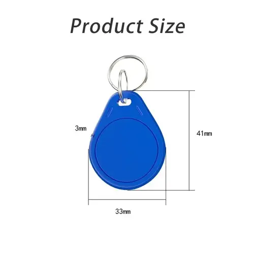 UID 5/10/20PCS 13.56Mhz RFID Replaceable write smart token Multi-colour Copy Keychain Write Copy Clone Clasp tag for Mif 1k S50 - Image 5