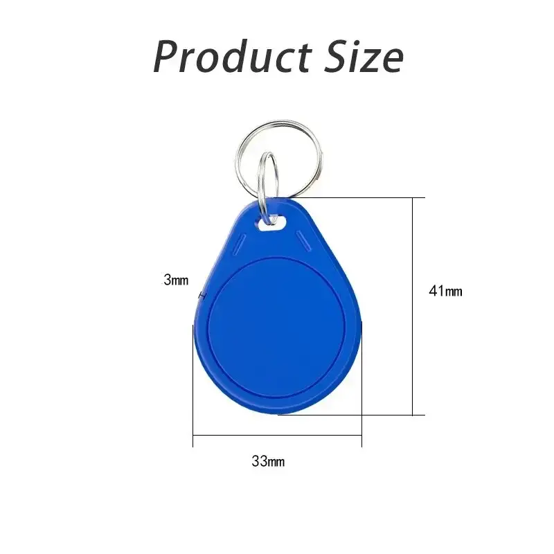 UID 5/10/20PCS 13.56Mhz RFID Replaceable write smart token Multi-colour Copy Keychain Write Copy Clone Clasp tag for Mif 1k S50 - Image 5