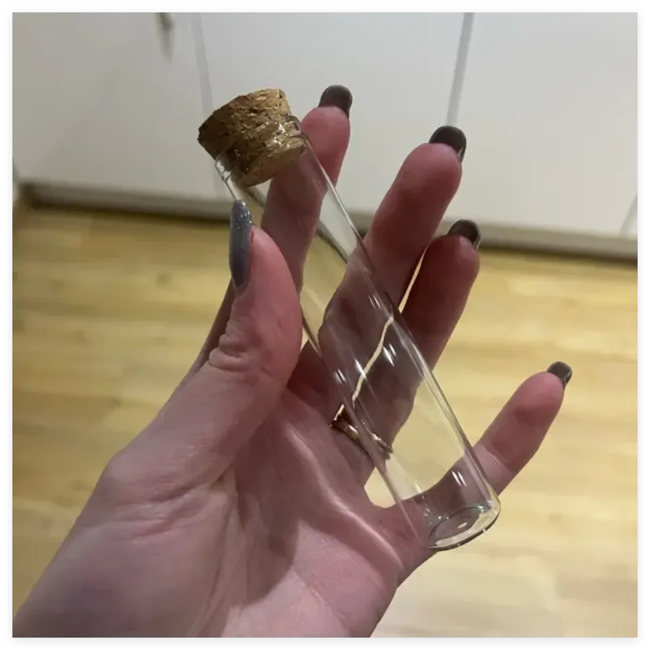 28/50 Pcs 25ml Candy Glass Bottle 17×22×100mm Glass Test Tube Mini Seed Bottle Dragees Container Wedding DIY Jars Tiny Vials