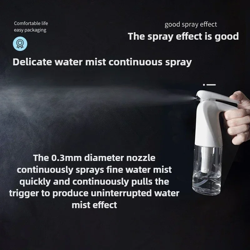 200/300 ミリリットル超微細連続スプレーボトルヘアスタイリングミストポータブル水噴霧器プロ理髪師プラスチック