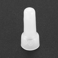 AA81-100Pcs 22-16 Ga Awg Closed End Wire Connectors Terminals & 328Pcs Car Electrical Cable Heat Shrink Tube Tubing Wrap