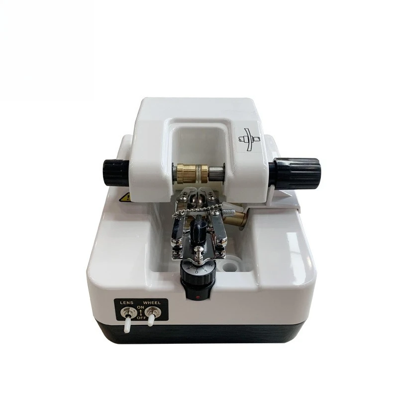Automatic Slotting Machine Glasses Lens Processing Equipment Half Frame Lens Wire Drawing Slotting Machine Stainless Steel