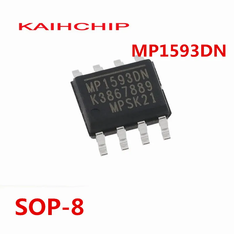 10PCS MP1593DN MP1593DN-LF-Z Switching Voltage Regulators 3A 28V  Step-Down Converter SOIC-8 MP1583DN MP1583DN-LF-Z 3A 23V SOP-8