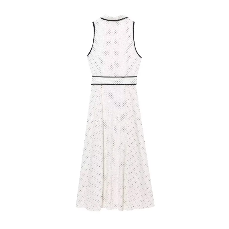 Sukienki 2025 Damskie Sukienka Letnia Vintage Sukienka Plażowa Wakacyjna Boho Letni Trend Elegancka Sukienka na Imprezę Nowa Casualowa Biała