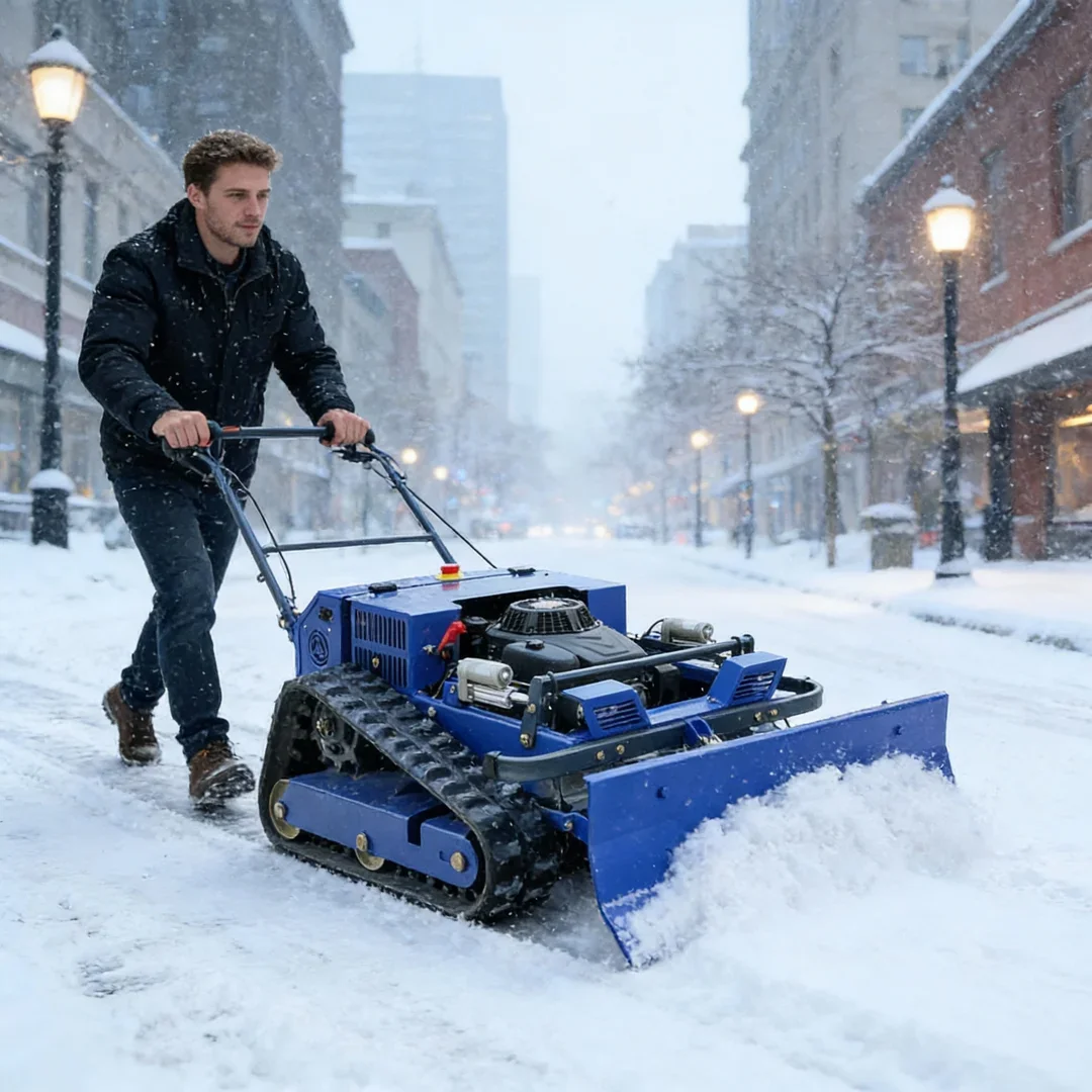 

Гусеничная газонокосилка с дистанционным управлением по индивидуальному заказу — новый автоматический коммерческий газонокосилка с функцией зимнего удаления снега