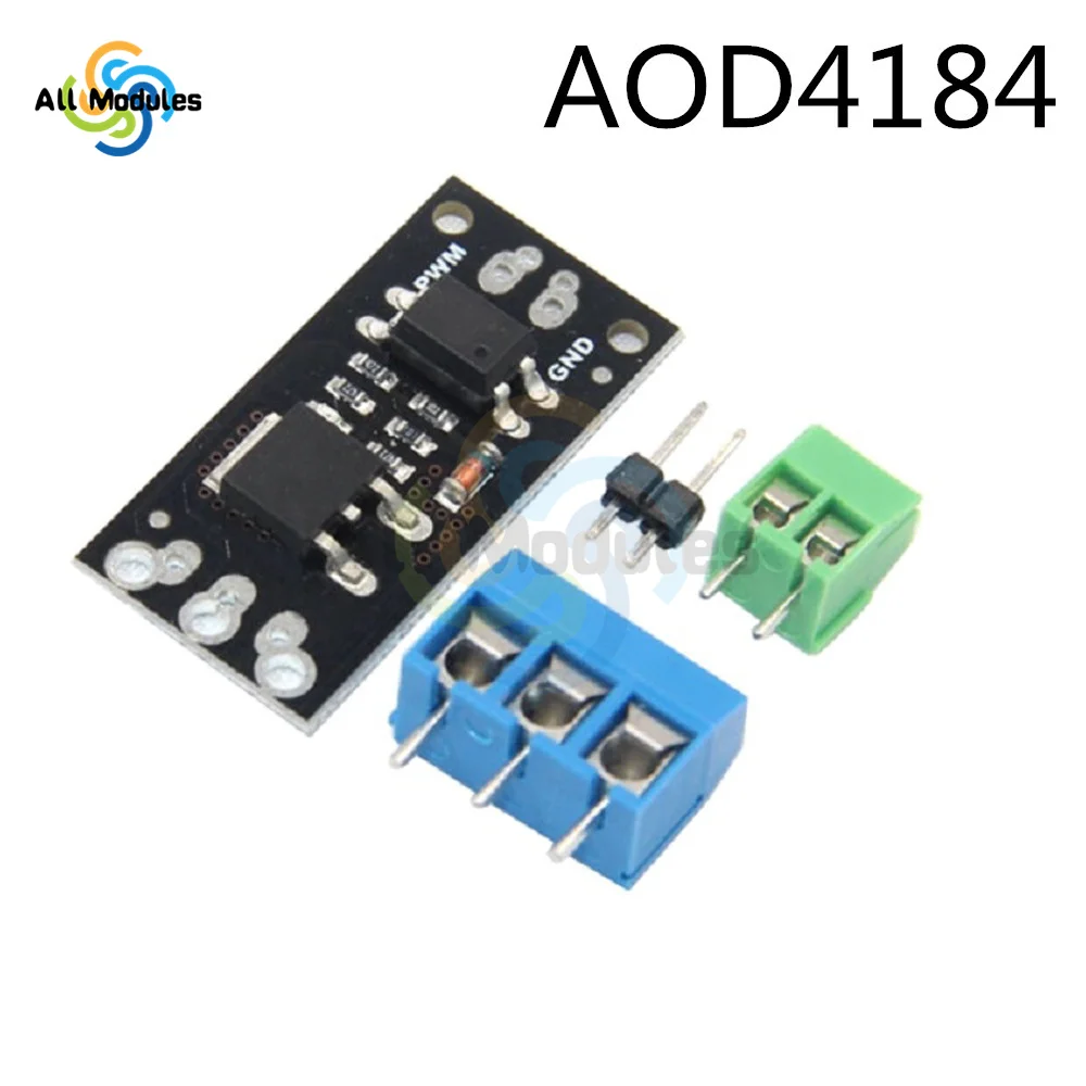 FR120N LR7843 AOD4184 D4184 Isolated MOSFET MOS Tube FET Module Replacement Relay 100V 9.4A 30V 161A 40V 50A Board