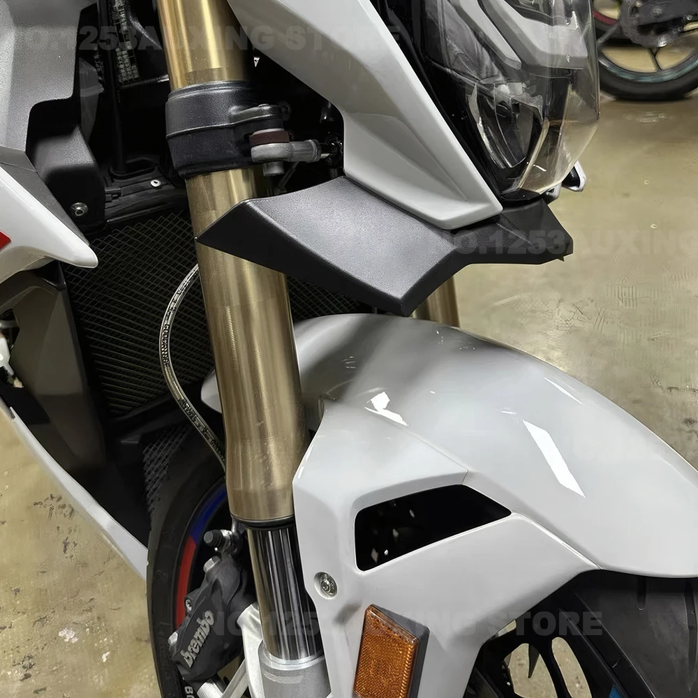バイクフロントスポイラーダウンフォース裸空力ウィングレットディフレクターキット BMW S1000R S 1000 R 2021-2024 M1000R 2023 2024用