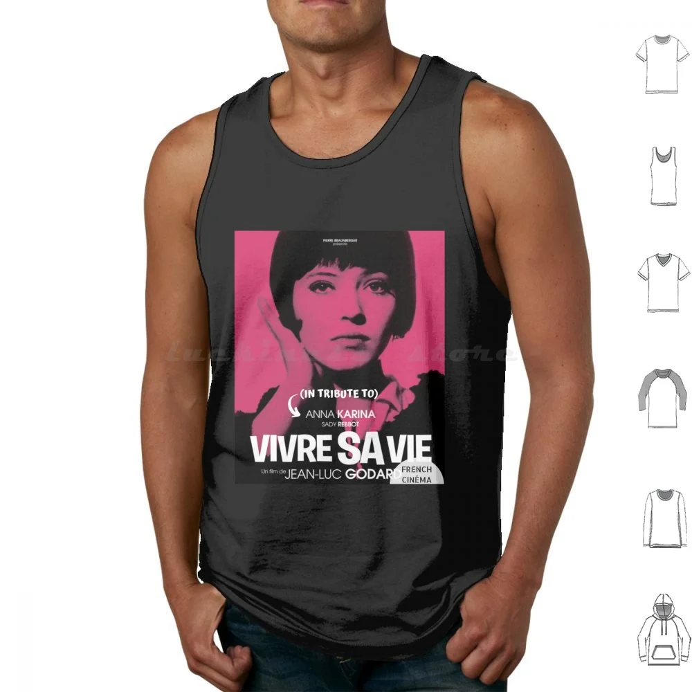 Vivre Sa Vie Tank Tops Vest Sleeveless Jean Luc Godard 1960 French New Wave Cinema French Pop Culture Anna Karina Paris