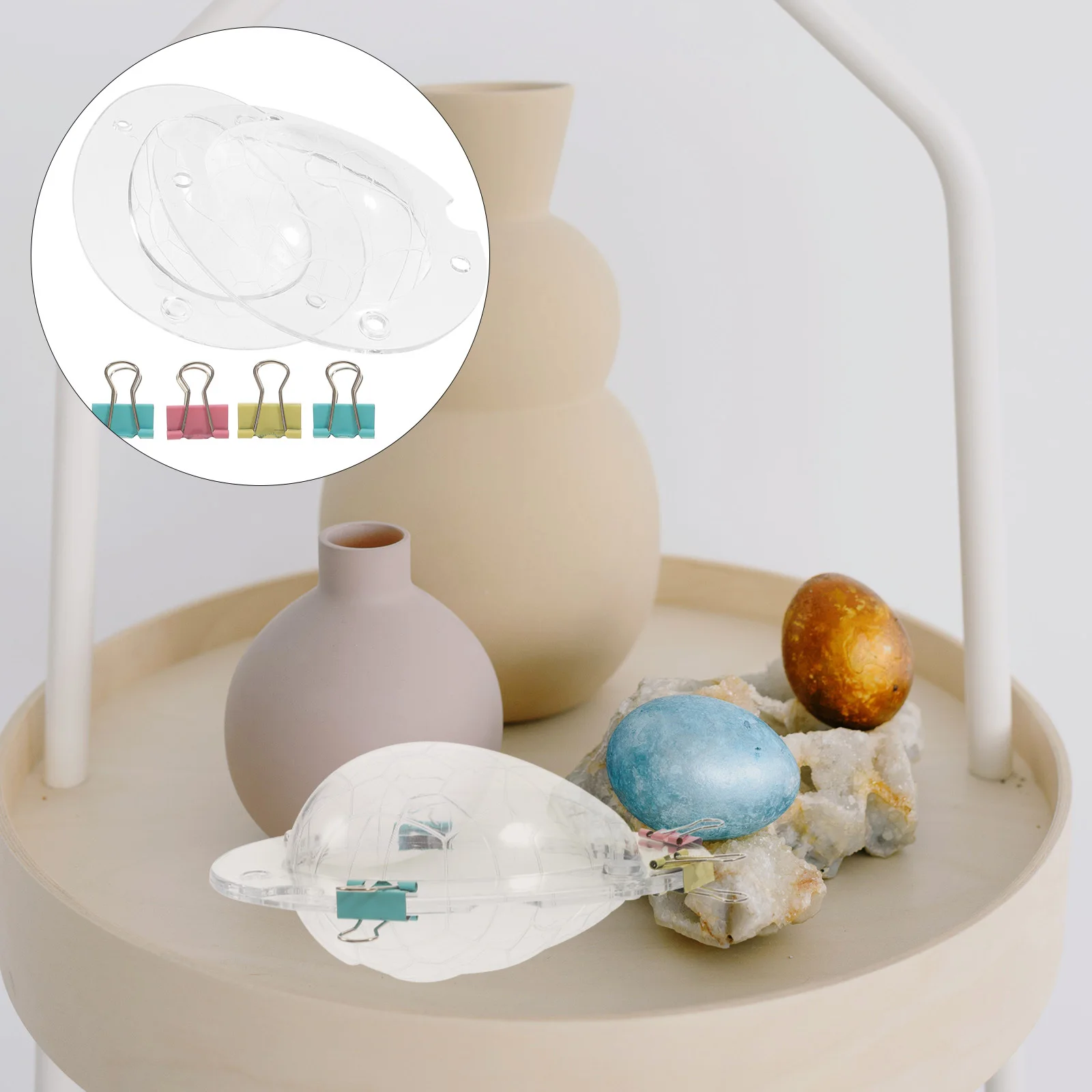 

1Pcs Easter Egg Mold 3D Dinosaur Shape Food Mold for Chocolate Cakes Cookies Candy Baking Craft Beginner Friendly Smooth Release