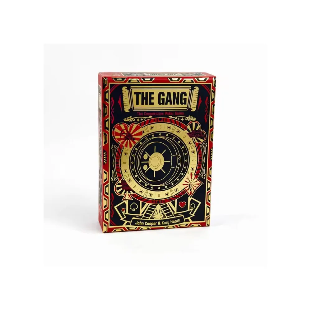 

Карточная игра The Gang | Кооперативная стратегическая игра в покер | Веселая семейная игра «Ночной выбор» | Для детей и взрослых | 3–6 игроков