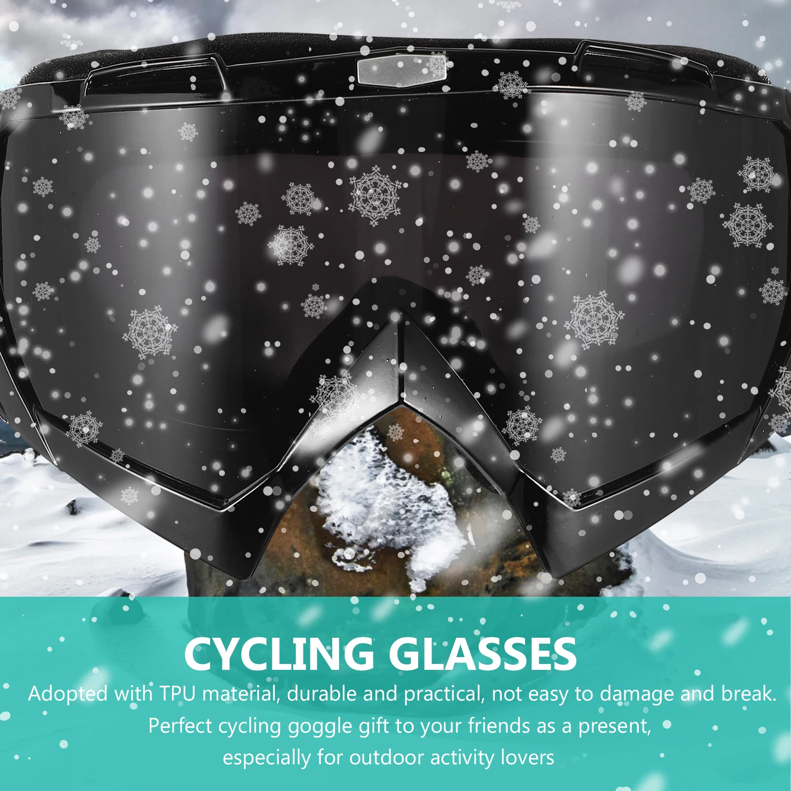 

Windproof Glasses Motorcycle Riding Outdoor Cycling Motorbike Pure Material Tpu