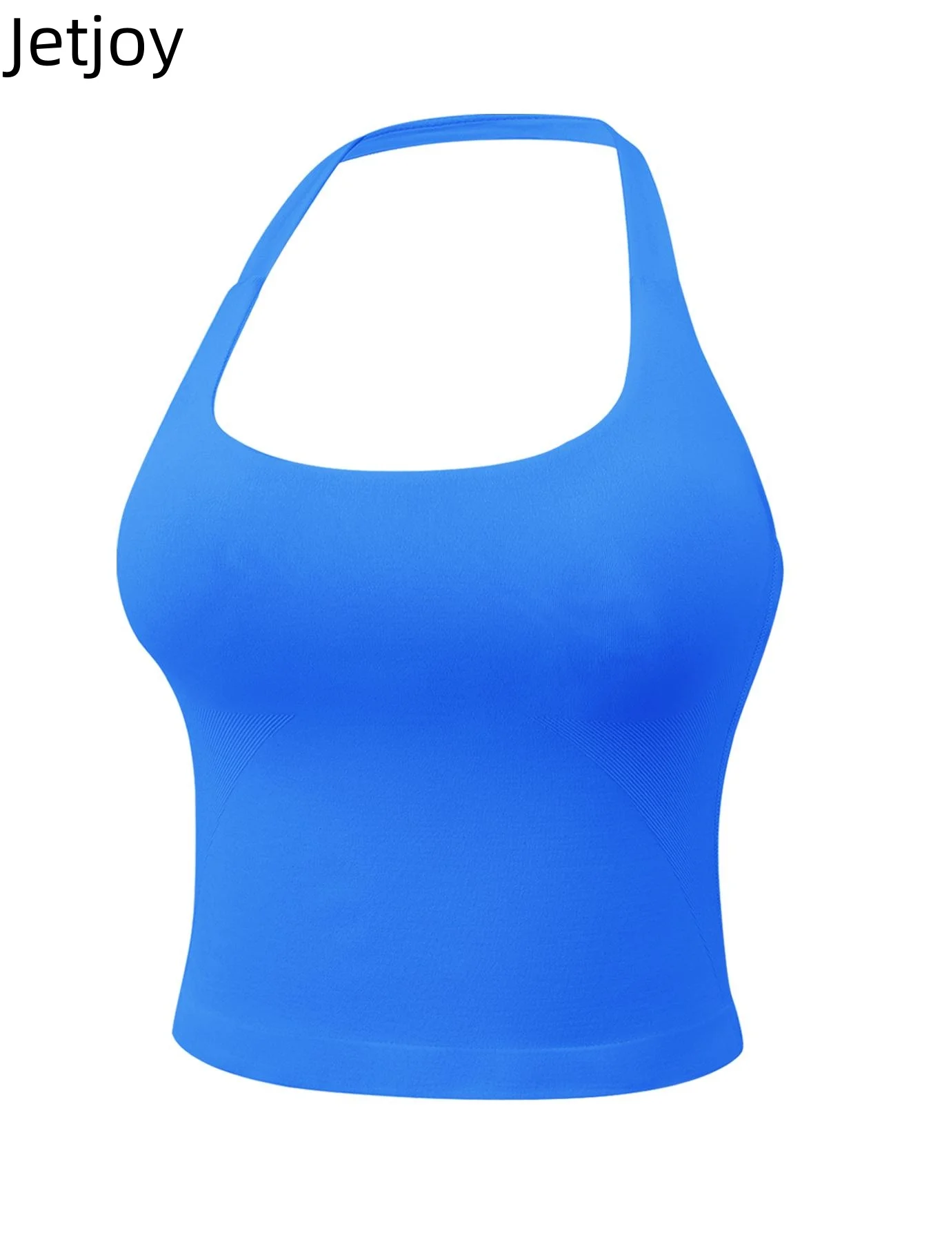

Seamless Tank Top for Women, YOGA Womens Butterluxe Halter Longline Sports Bra - Padded Workout Yoga Crop Tops Tanks with Built