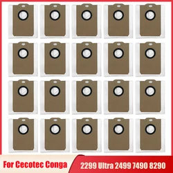 For Cecotec Conga 2299 Ultra 2499 7490 8290 Midea S5+ Plus Vacuum Cleaner Large Capcity Dust Bin Accessories New Dust Bags