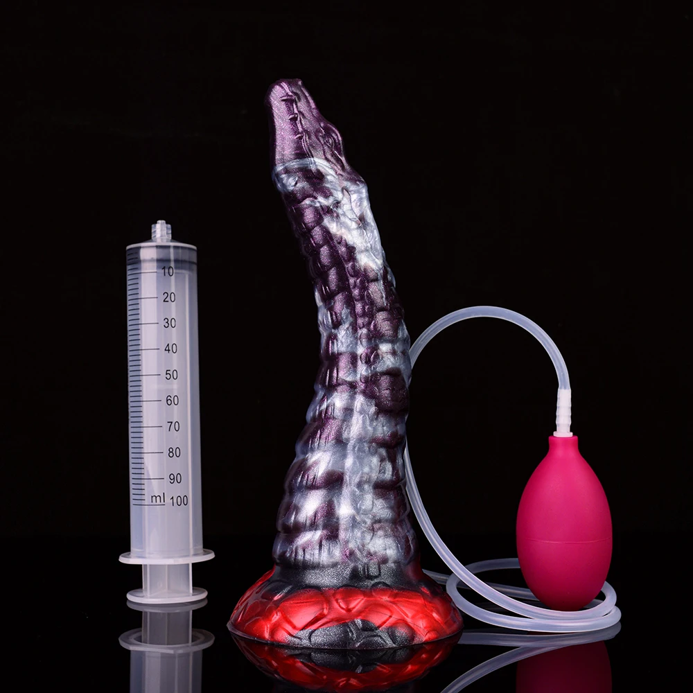 NNSX Squirting-5177 Dragon Fantasy Dildo Anal Sex Toys BDSM Ejaculation Penis for Women Men Vaginal/anal Dilation 18+ Sex Shop