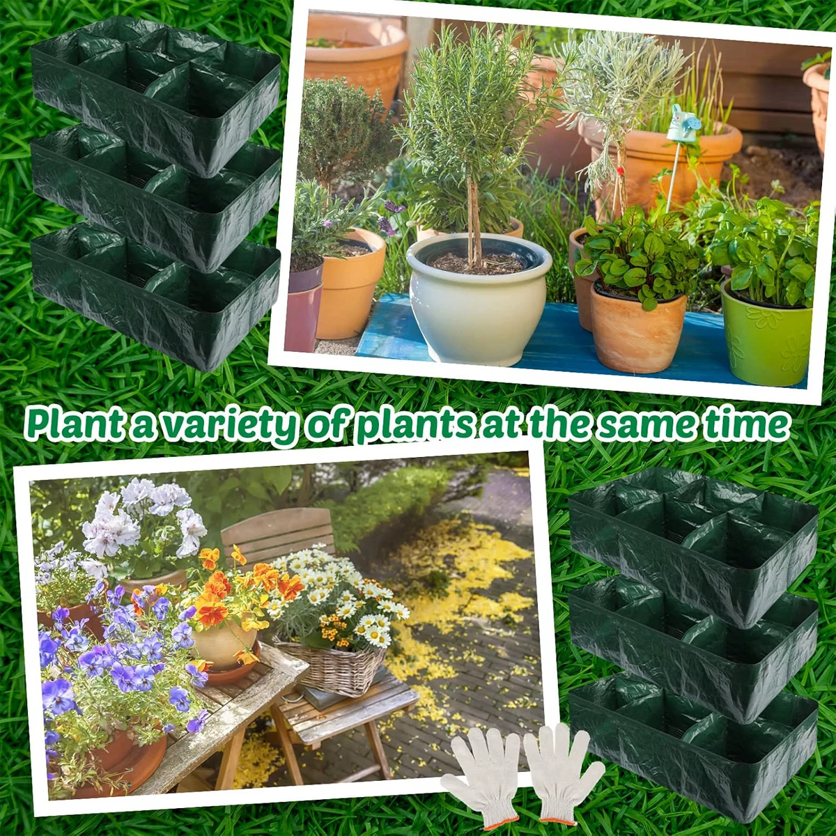 Plant Growing Bags for Indoor Cultivation Potato Grow Bag Pots Large Plants Cultivator Planting Vegetables Mushroom Fabric Home
