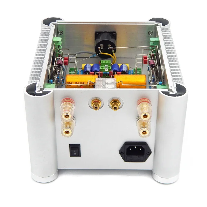 Hifi Hi-End TDA7293 Dual Parallel Circuit Power Amplifier For Home Audio Tone Tune Speaker Jumper Connection Tube Amplifiers