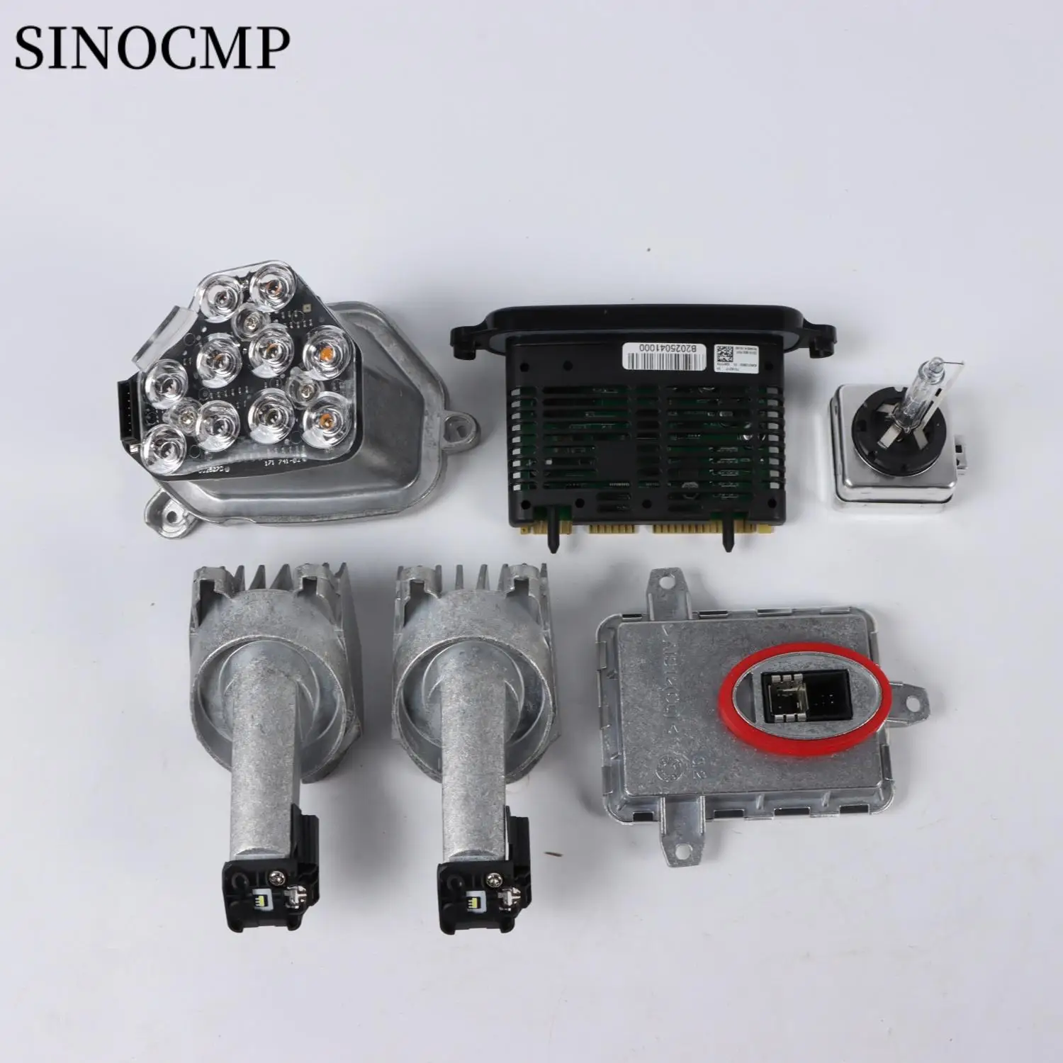 Xenon Ballast Bulb LED Module Diode Kit RH 63117316217 63117271902 For BMW 5 Series 528i 535i xDrive M5 2011-2013 Replaces