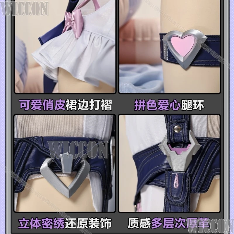 Disfraz de Zenless Zone Zero Vivian, uniforme de Cosplay, peluca de Anime, fiesta de Halloween, mascarada, traje de baño para mujer, traje de Festival de verano