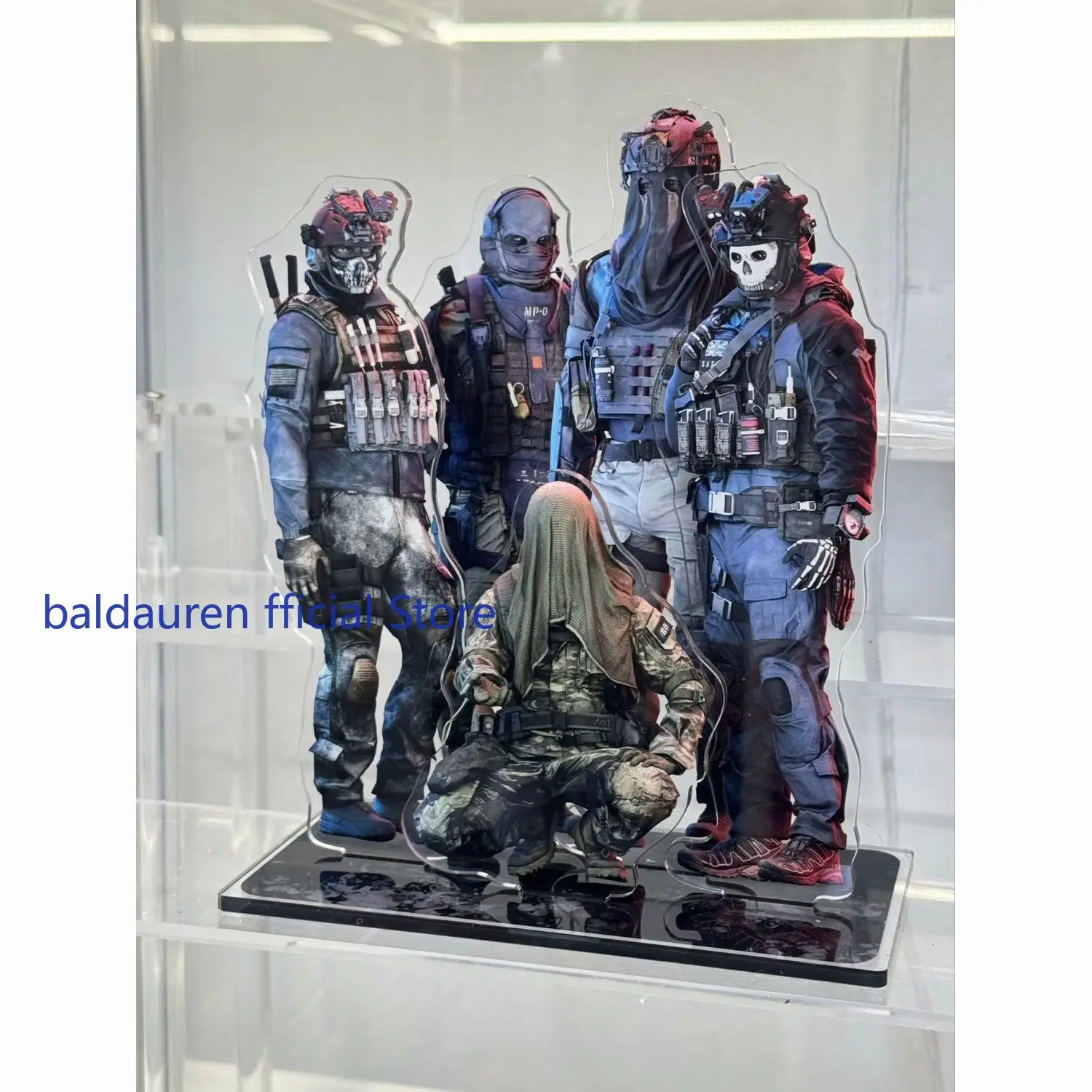 جديد أنيمي نداء الواجب كيغان نيكتو كونيغ شبح كروجر الشكل الاكريليك حامل نموذج مكتب عرض الدائمة المعارض هدية عيد ميلاد