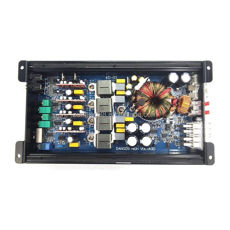 Car Amplifier RMS 260W 4 Channels Monoblock Class D Full Range Midrange Mono Block Car Sound Subwoofer Amplifier 4 Channel