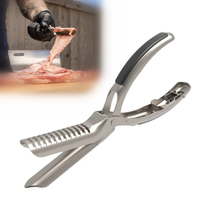 

2025 New Rib Prep Pro Rib Membrane Remover Tool Ultimate Guide for Trimming, Peeling Prepping Ribs Essential BBQ Grilling Tool
