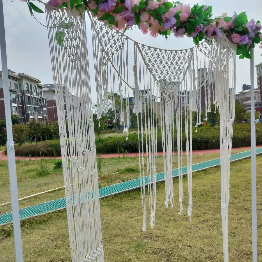 

Boho Wedding Background Wedding Arch Decorations Rustic Chic Wedding Photo Booth Backdrop Events Party Bridal Shower Curtain