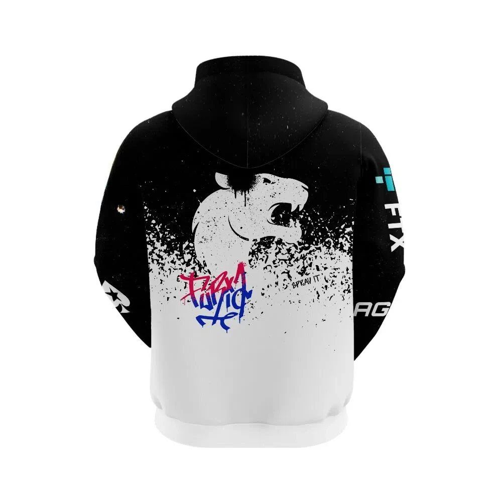 Moletom Furia E-sports spray It de Jogo Game Day 3d Print Hoodie Customizable ID